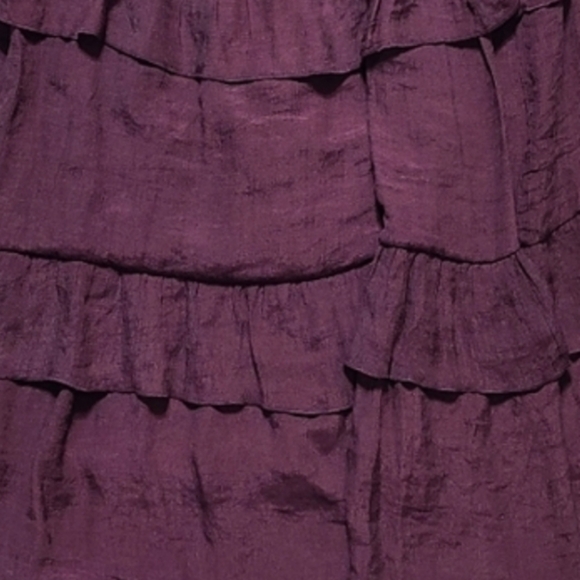 Grace + Karma‎ dress purple with ruffles M. Perfect for HOCO - Picture 7 of 8